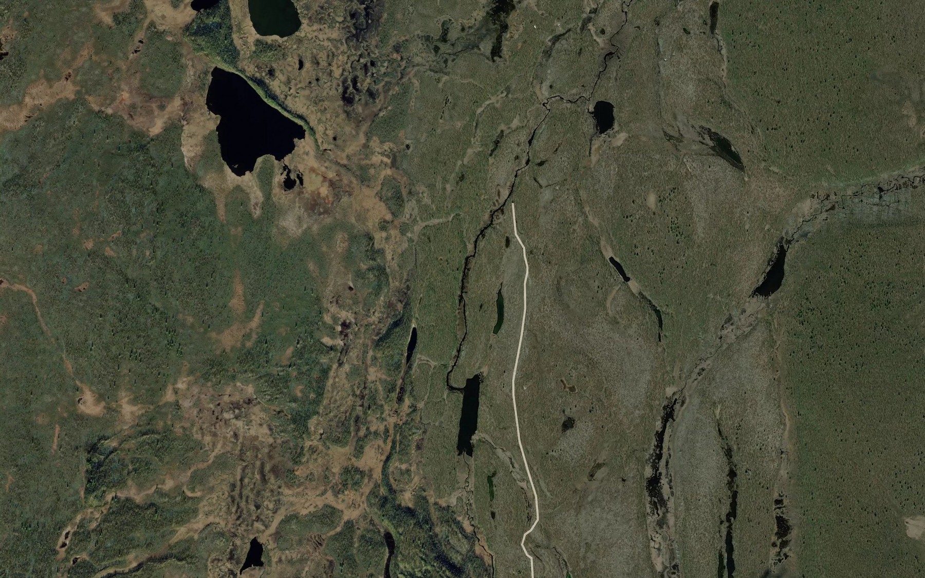 Satellite map of the Skiehccanjogas