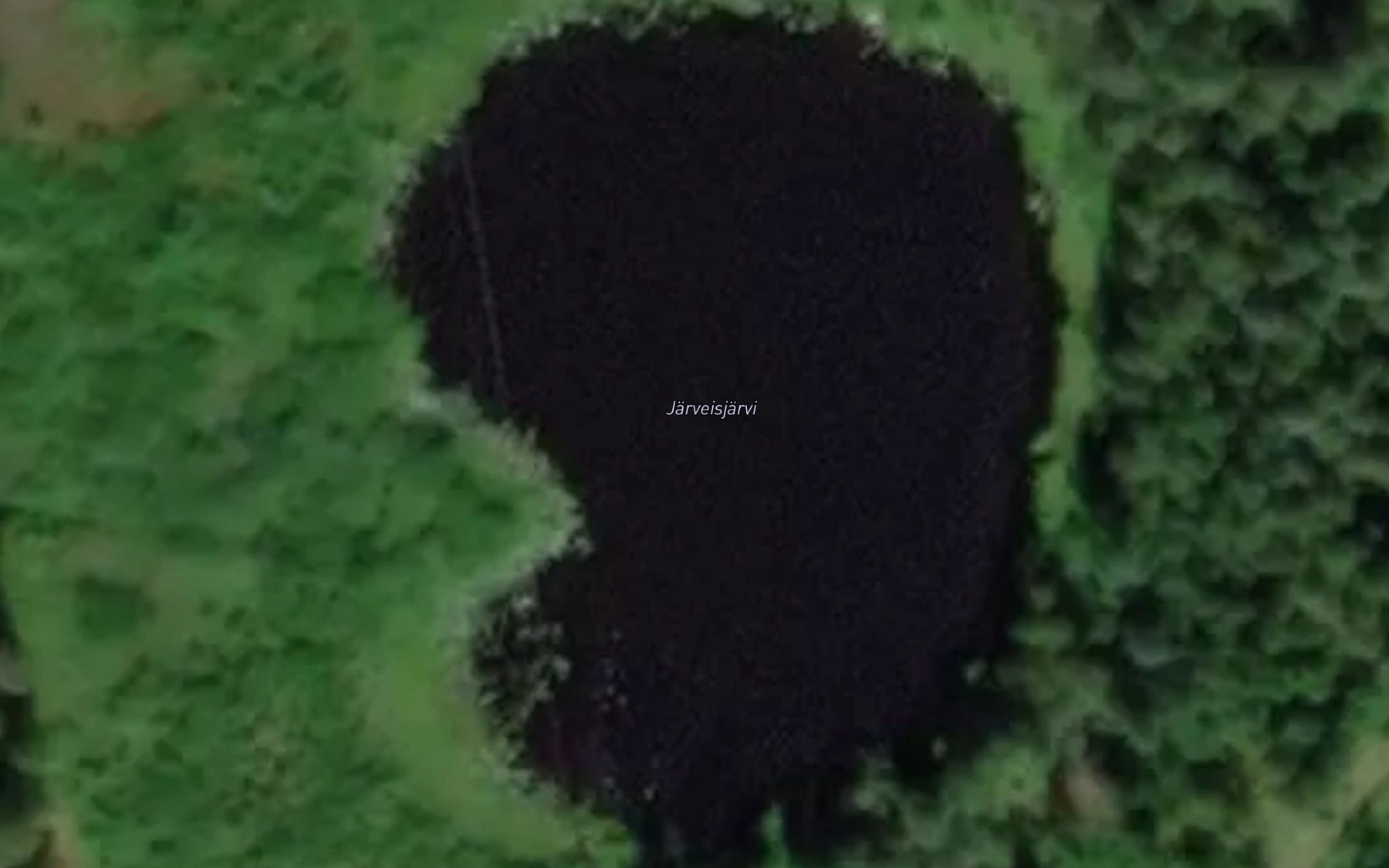 Satellite map of the Jarveisjarvi