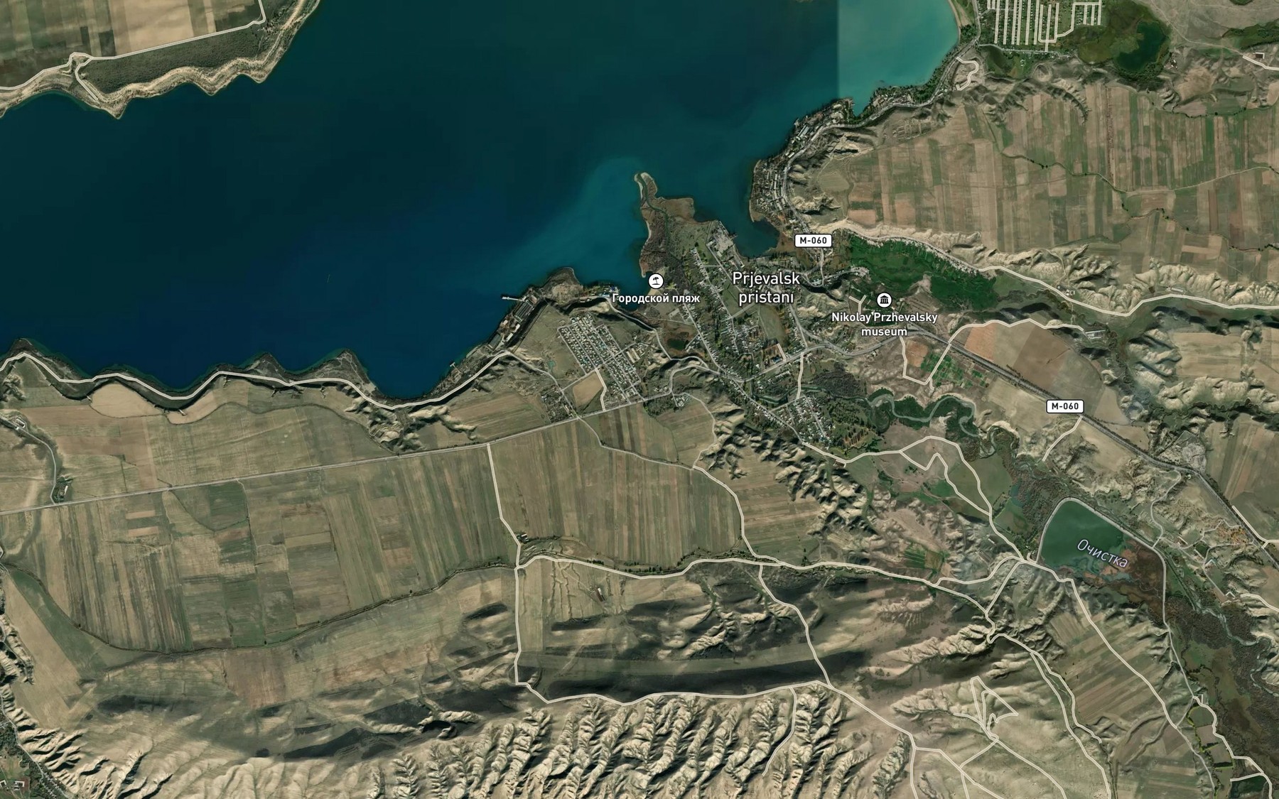 Satellite map of the Arasan
