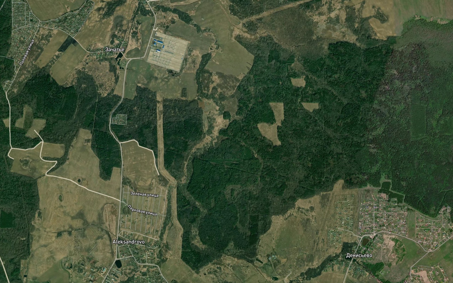 Satellite map of the Lakhovnya