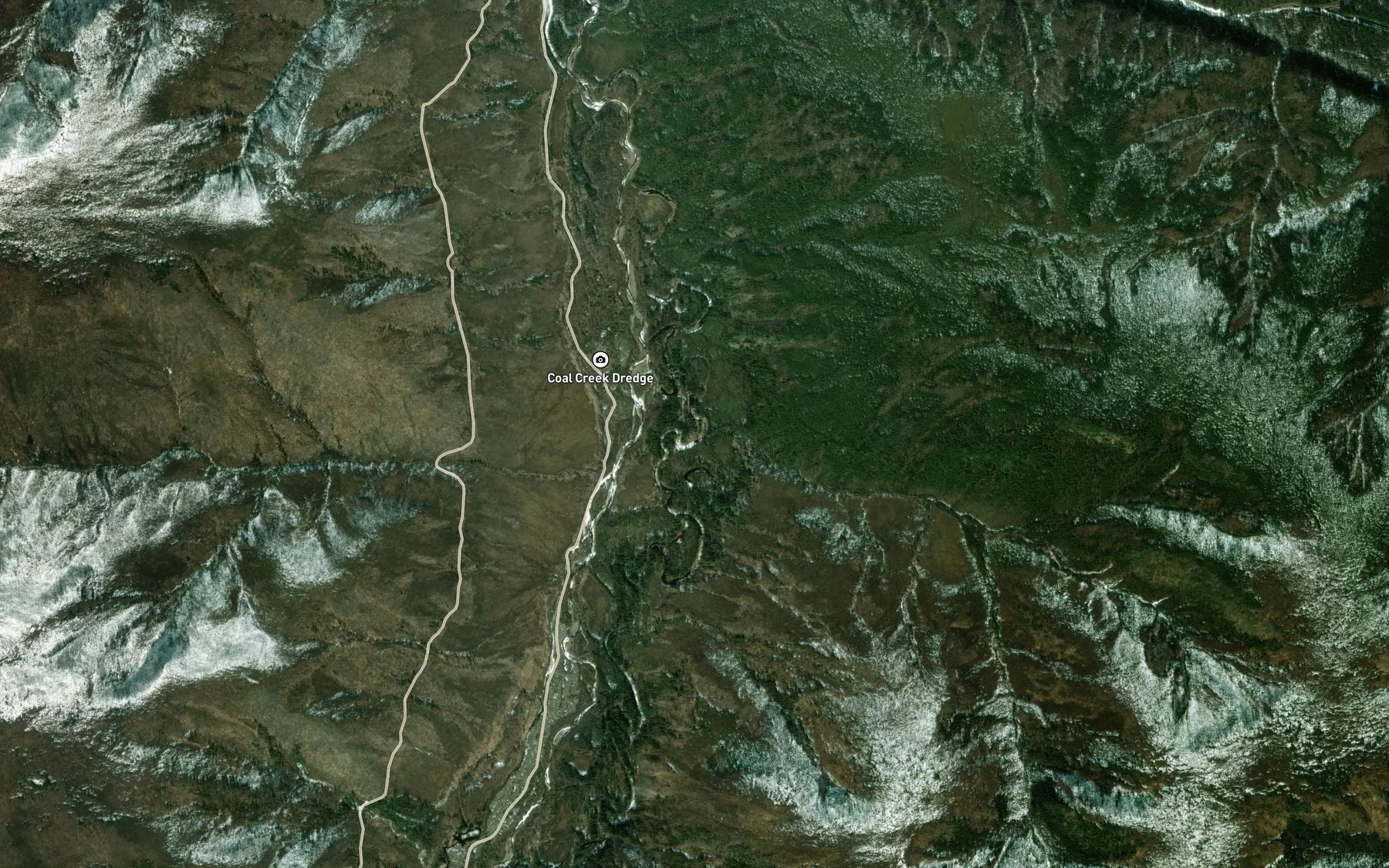 Satellite map of the Pendergast Pup