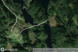 Satellite map of the Osebekken