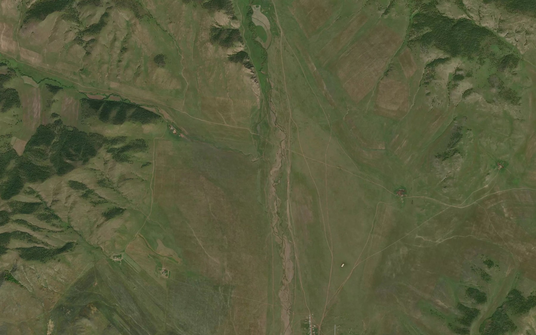 Satellite map of the Kapcharanka