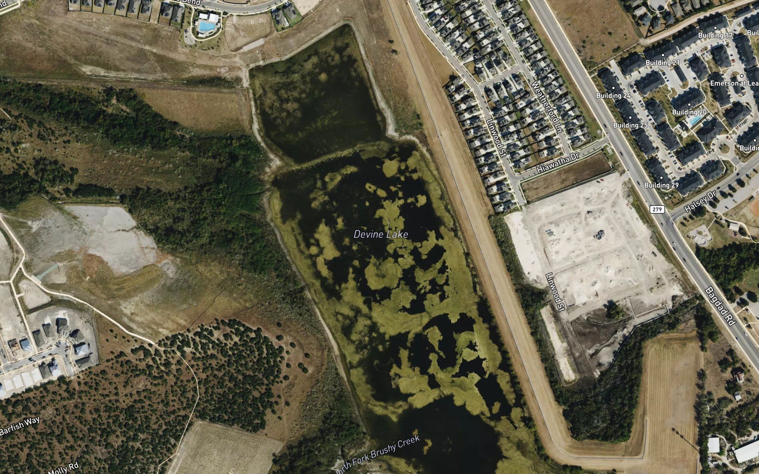 Soil Conservation Service Site 1 Reservoir