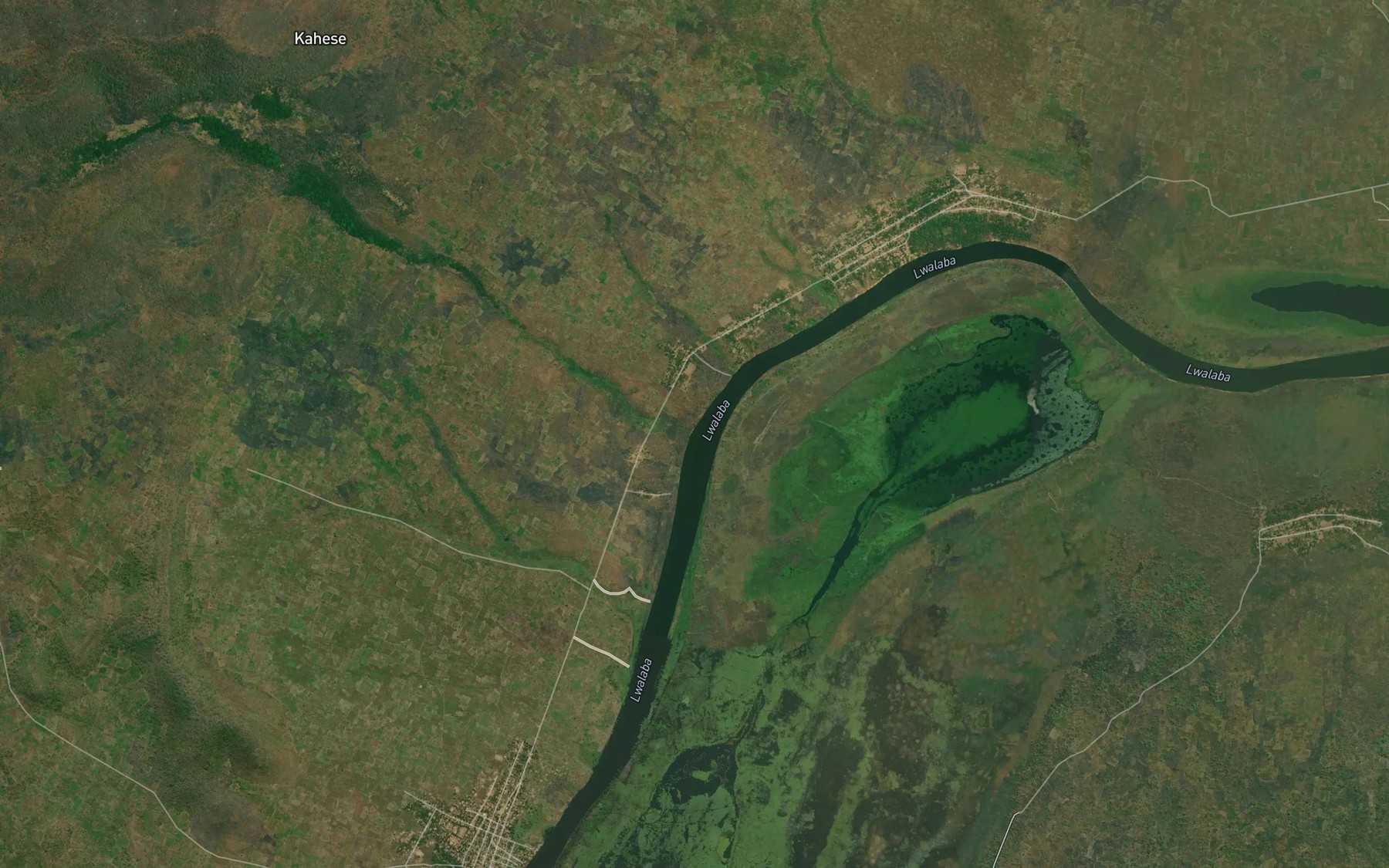 Satellite map of the Mboko