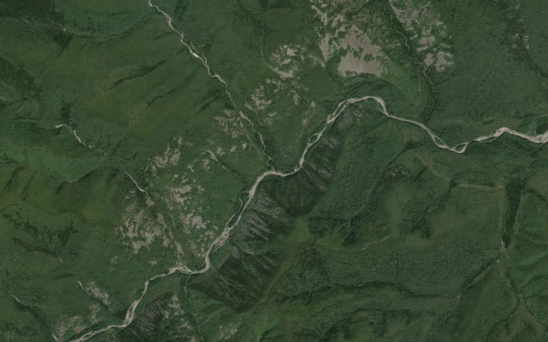 Satellite map of the Rogatyy