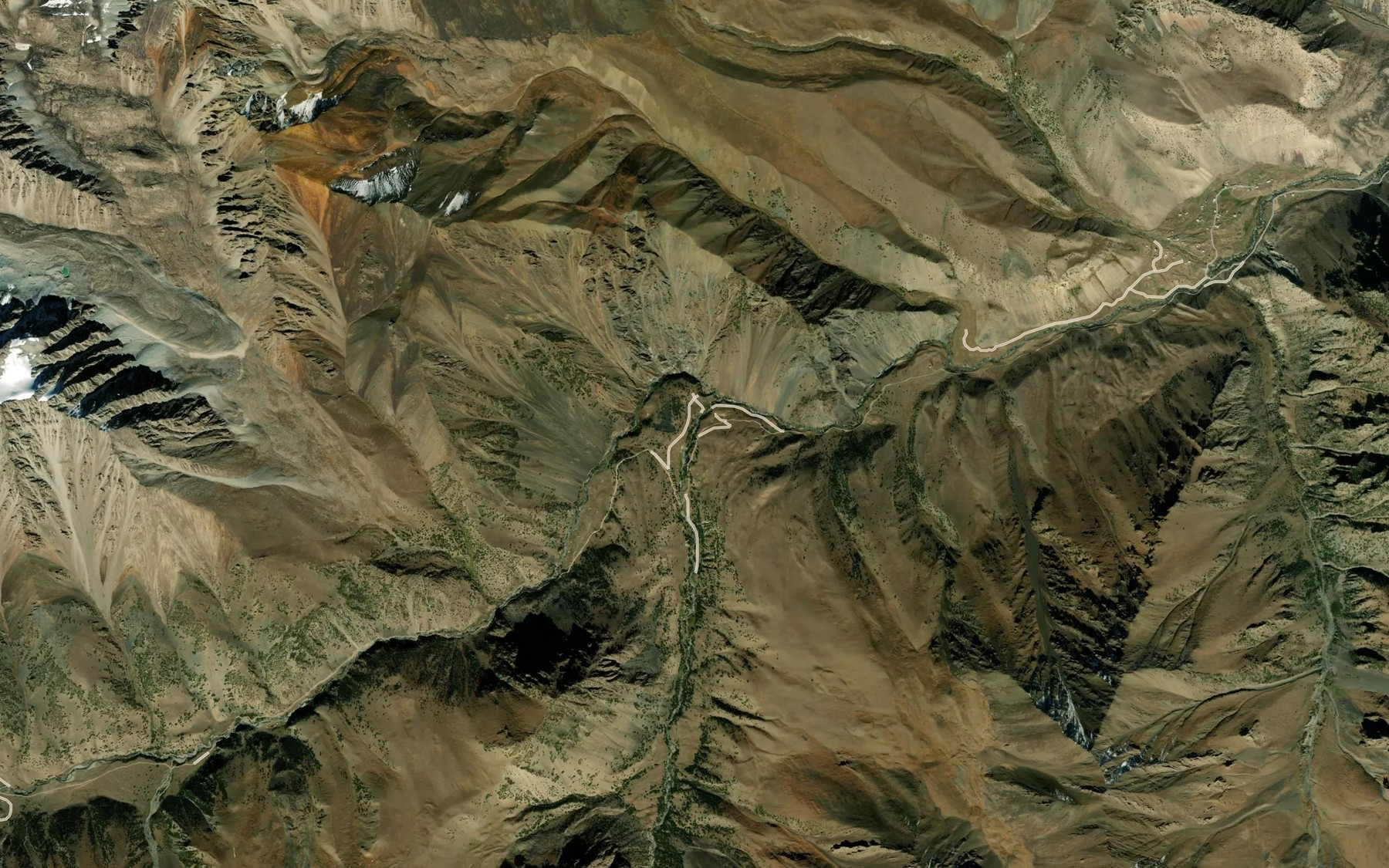 Satellite map of the Kindik