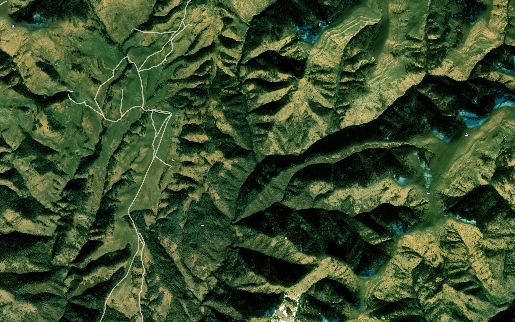 Satellite map of the Mardzha