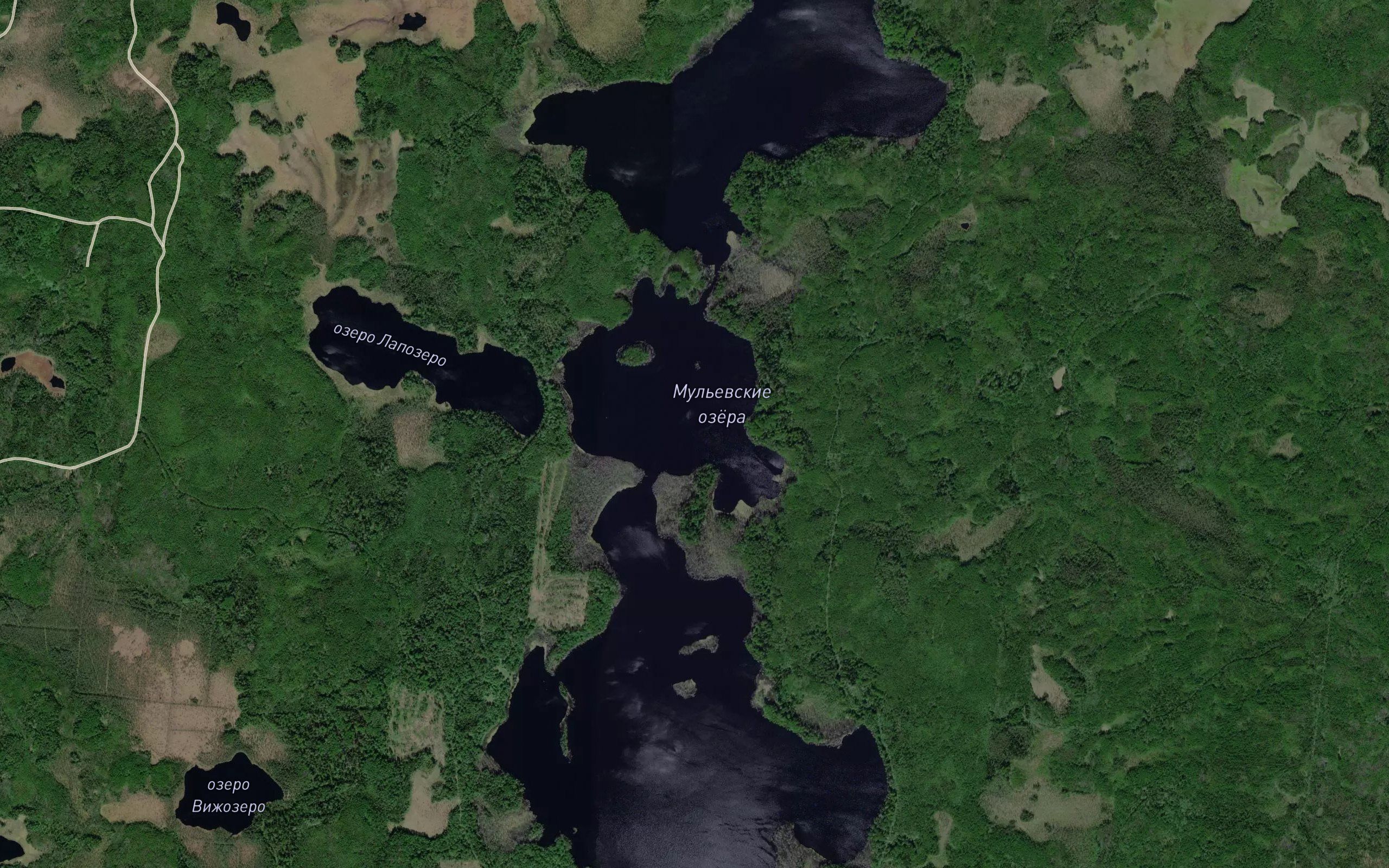 Ozero Sredneye Mul'yevskoye