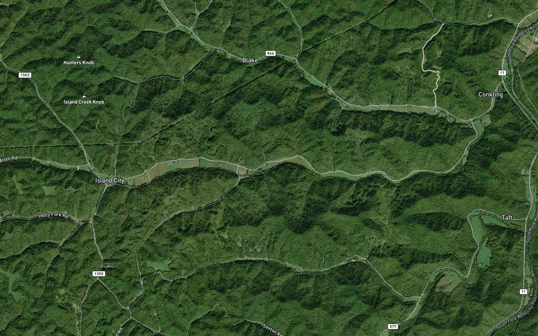 Satellite map of the Niers Branch