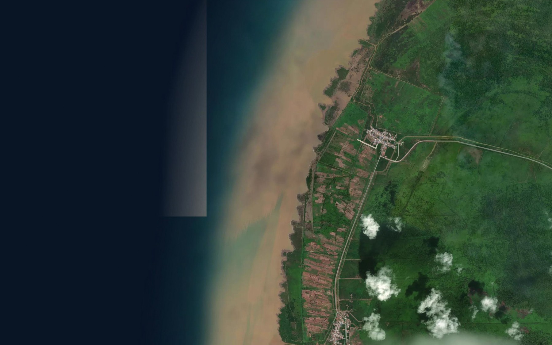 Satellite map of the Telok Buju