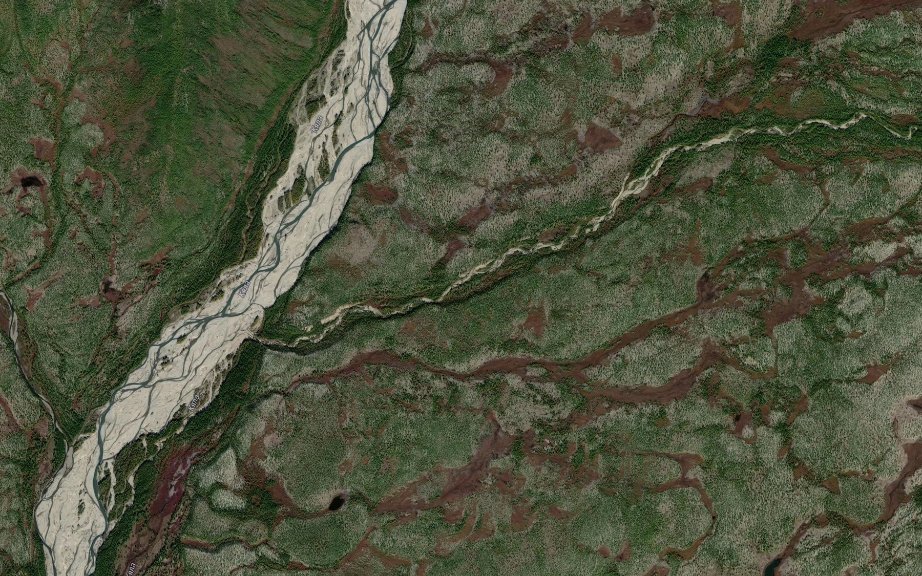Satellite map of the Dognikan
