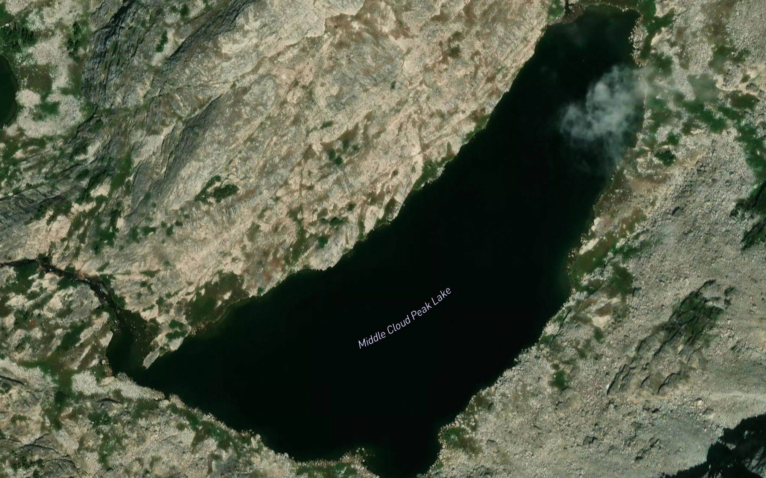 Middle Cloud Peak Lake