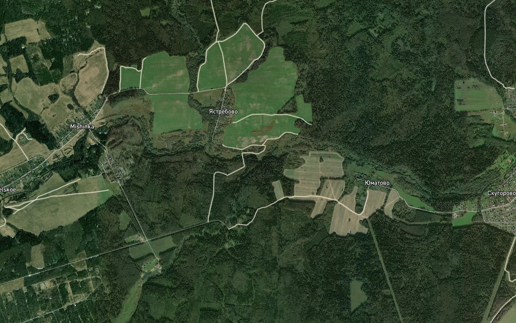 Satellite map of the Lokhnya