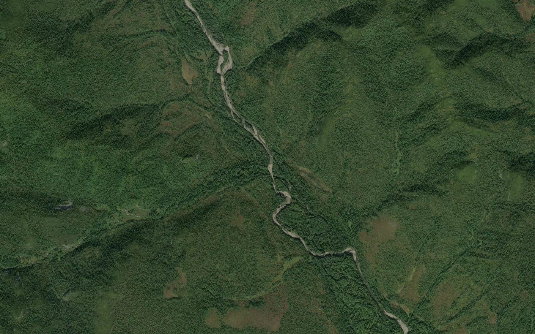 Satellite map of the Mrachnyy