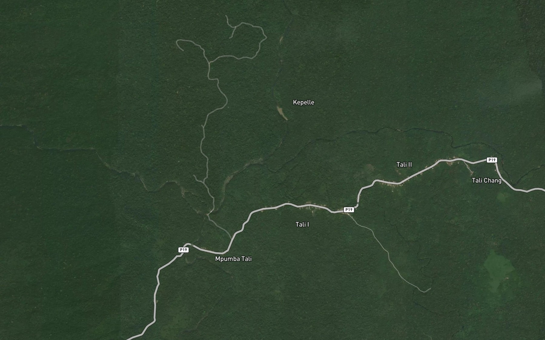 Satellite map of the Bagwor