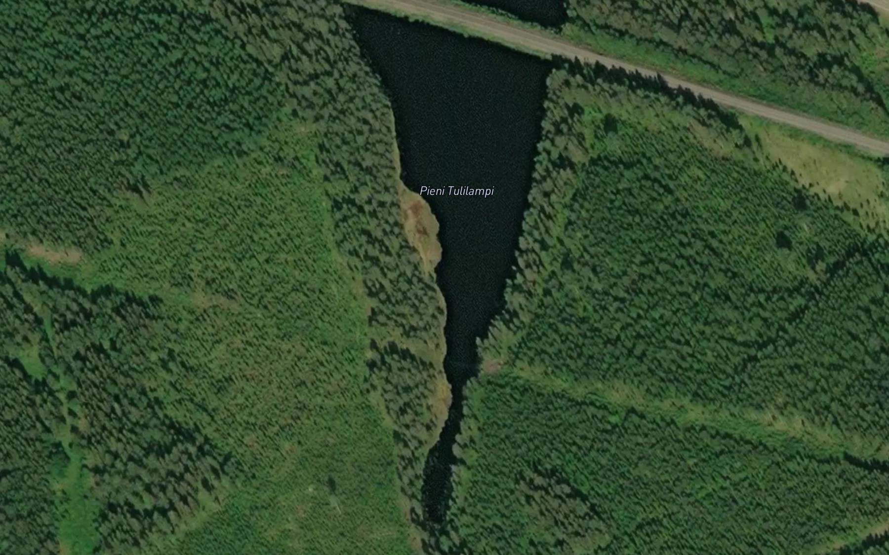 Satellite map of the Pieni Tulilampi
