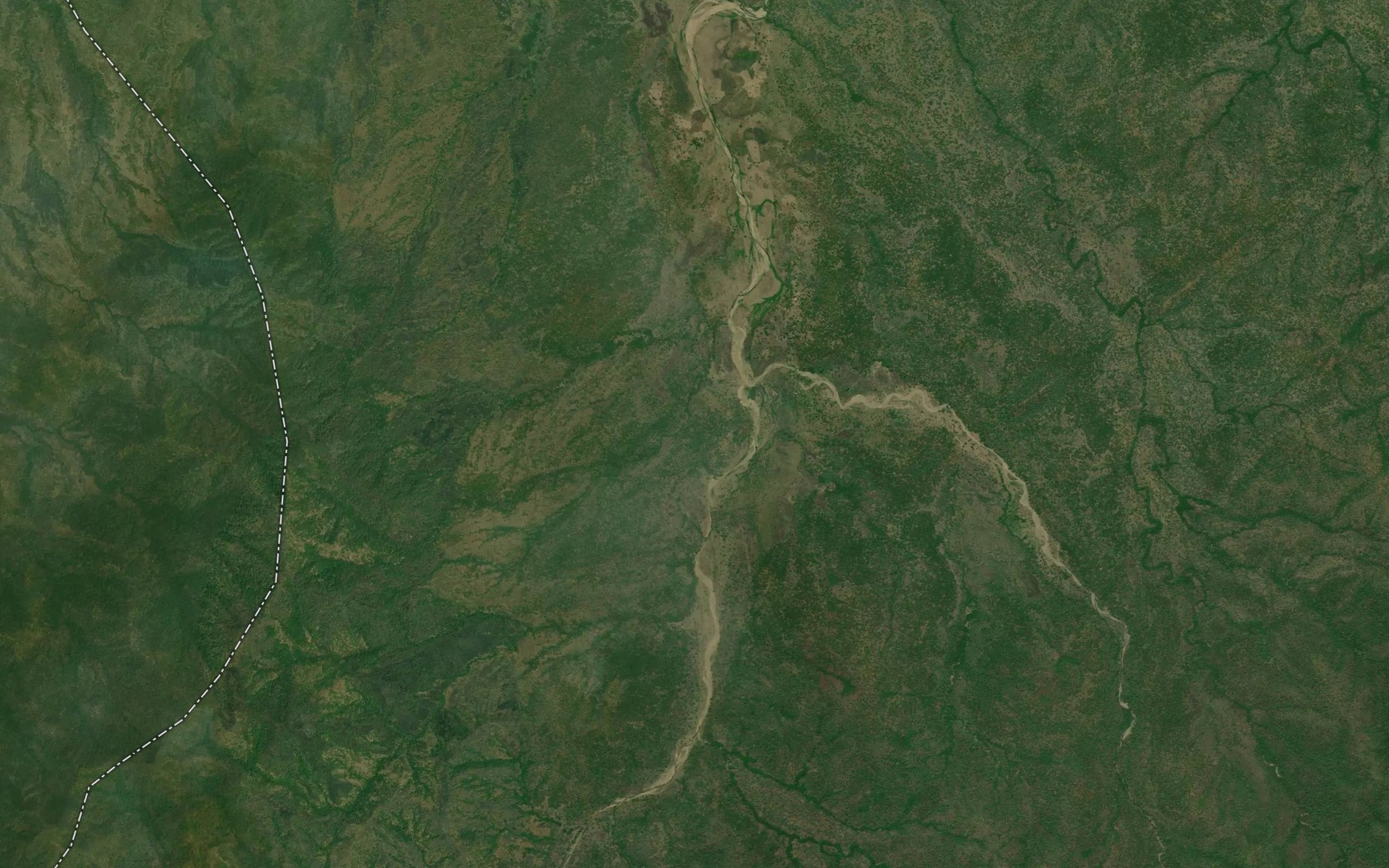 Satellite map of the Woul