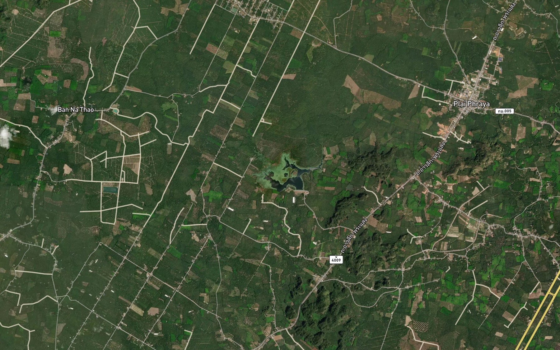 Satellite map of the Ang Kep Nam Khlong Ya