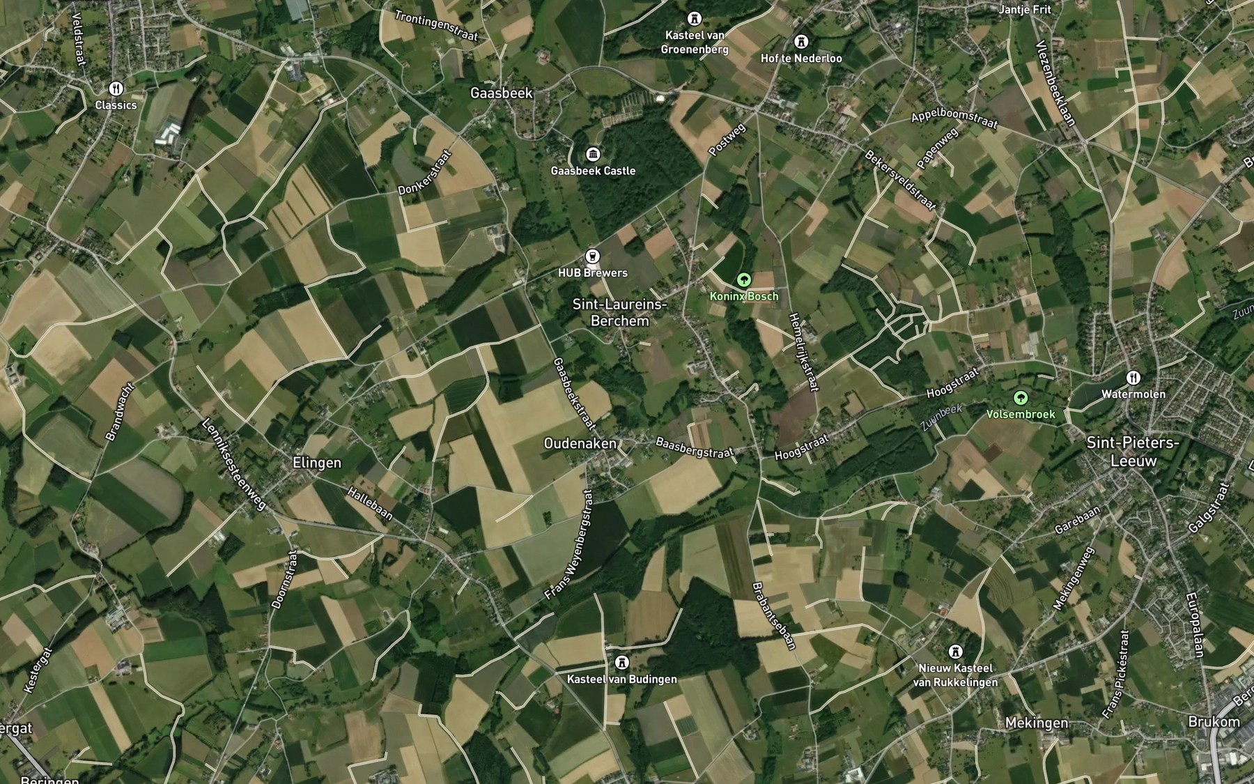 Satellite map of the Beisbeek