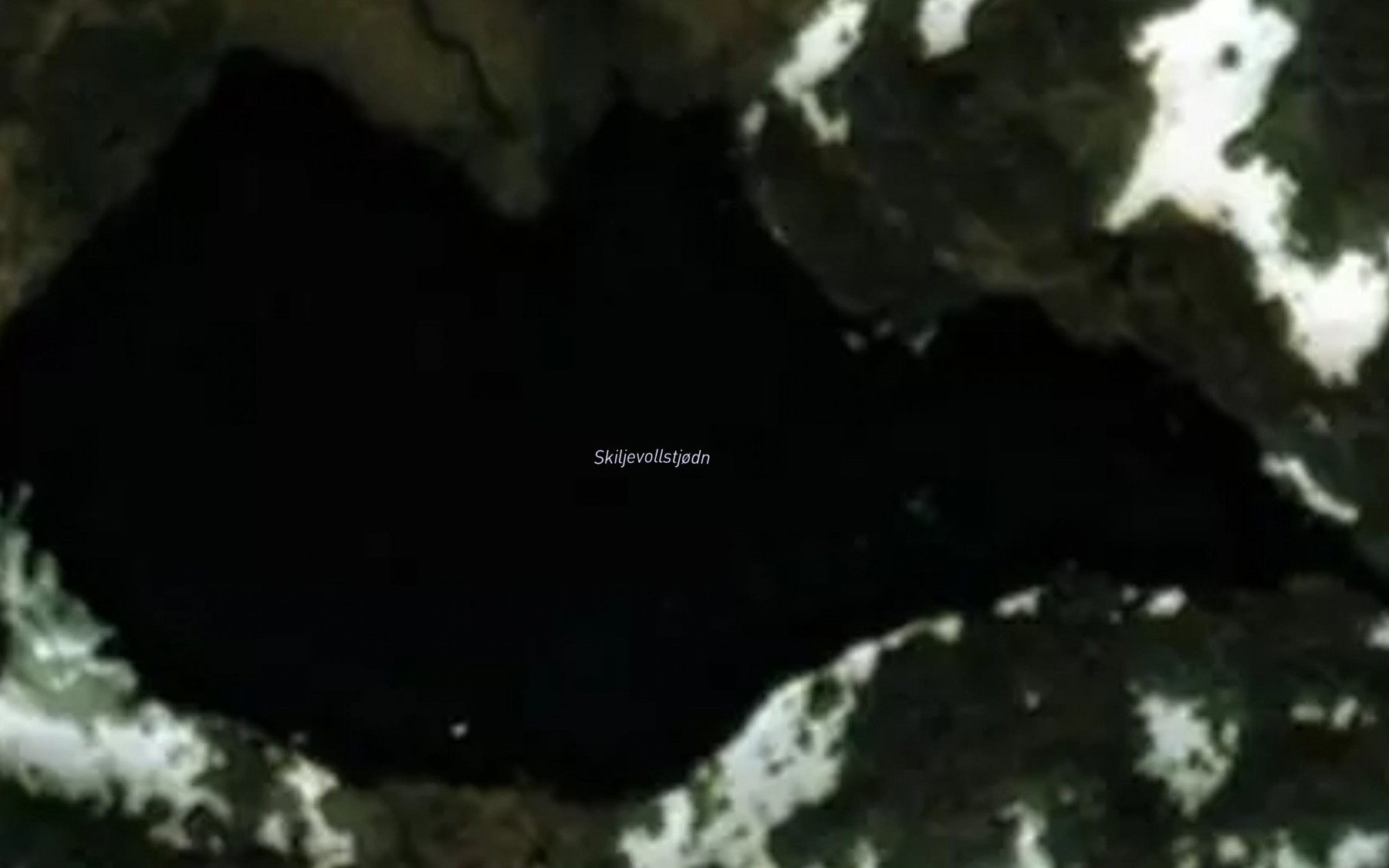 Satellite map of the Skiljevollstjodn