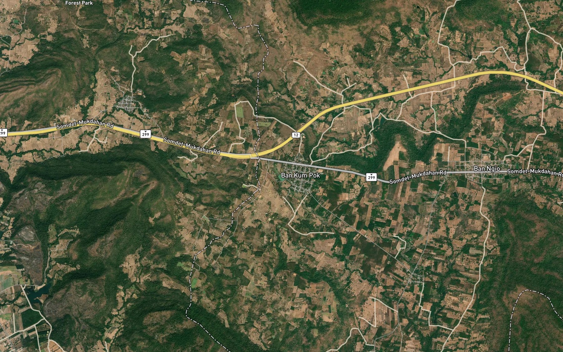 Satellite map of the Nong Kham Phok