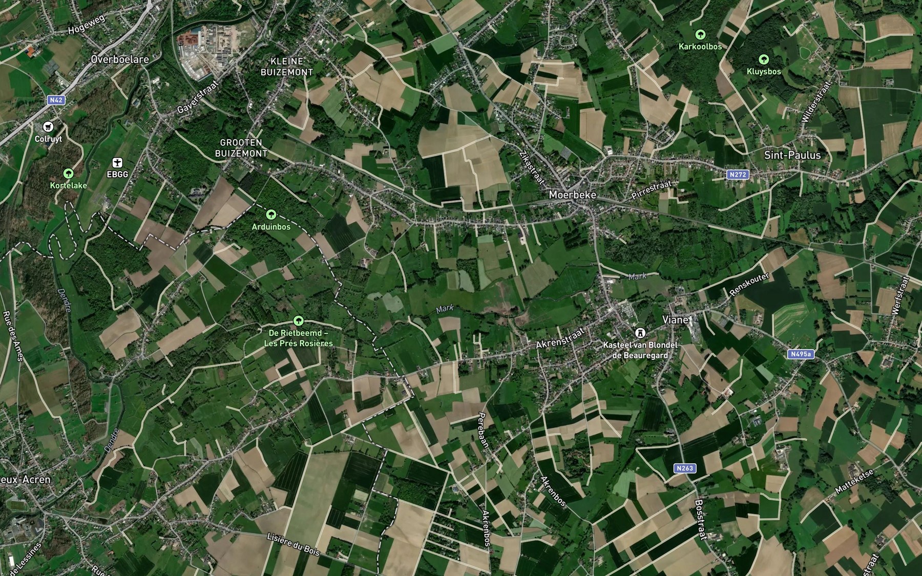 Satellite map of the Schillebeeklokte