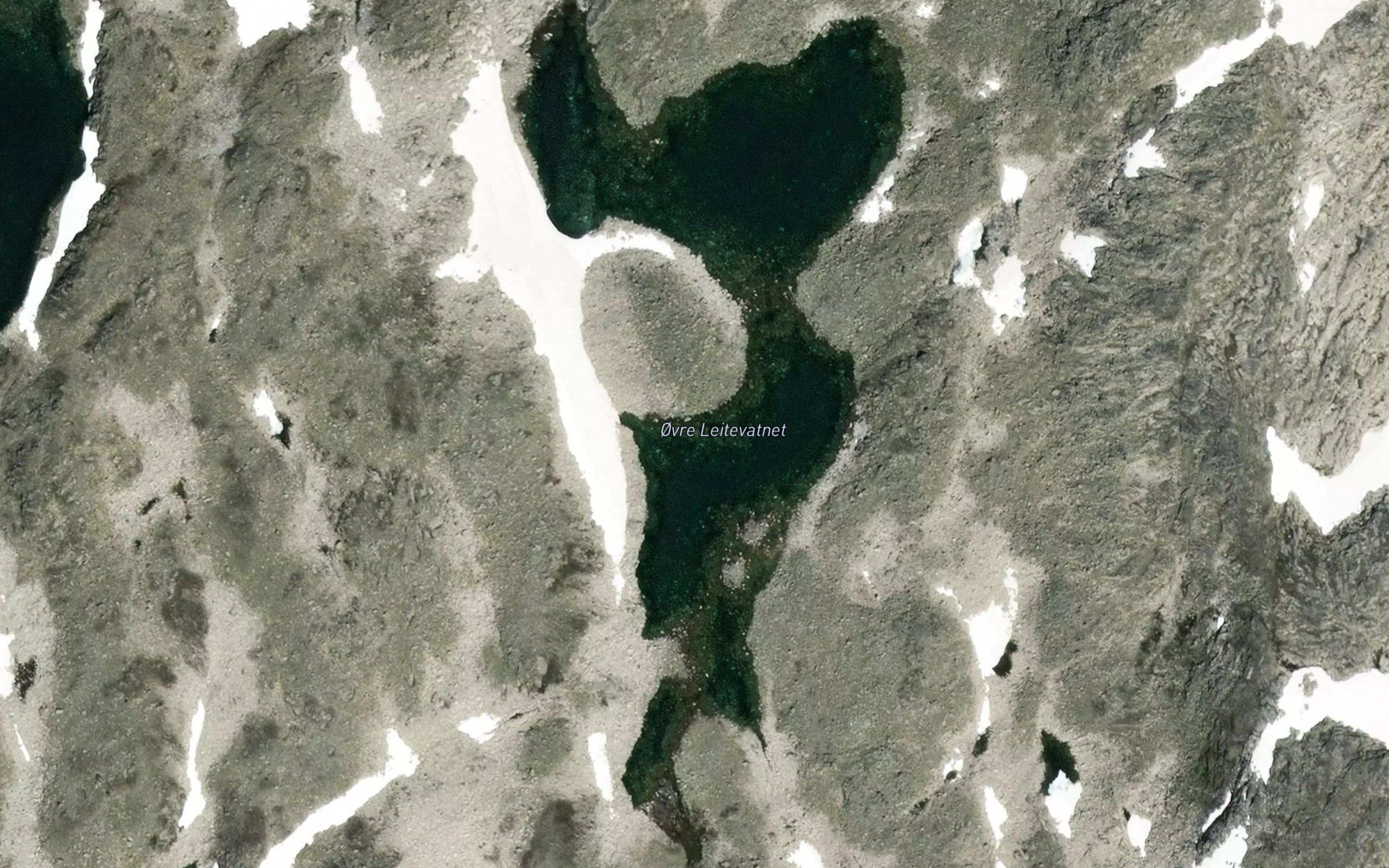 Leitevatnet,ovre