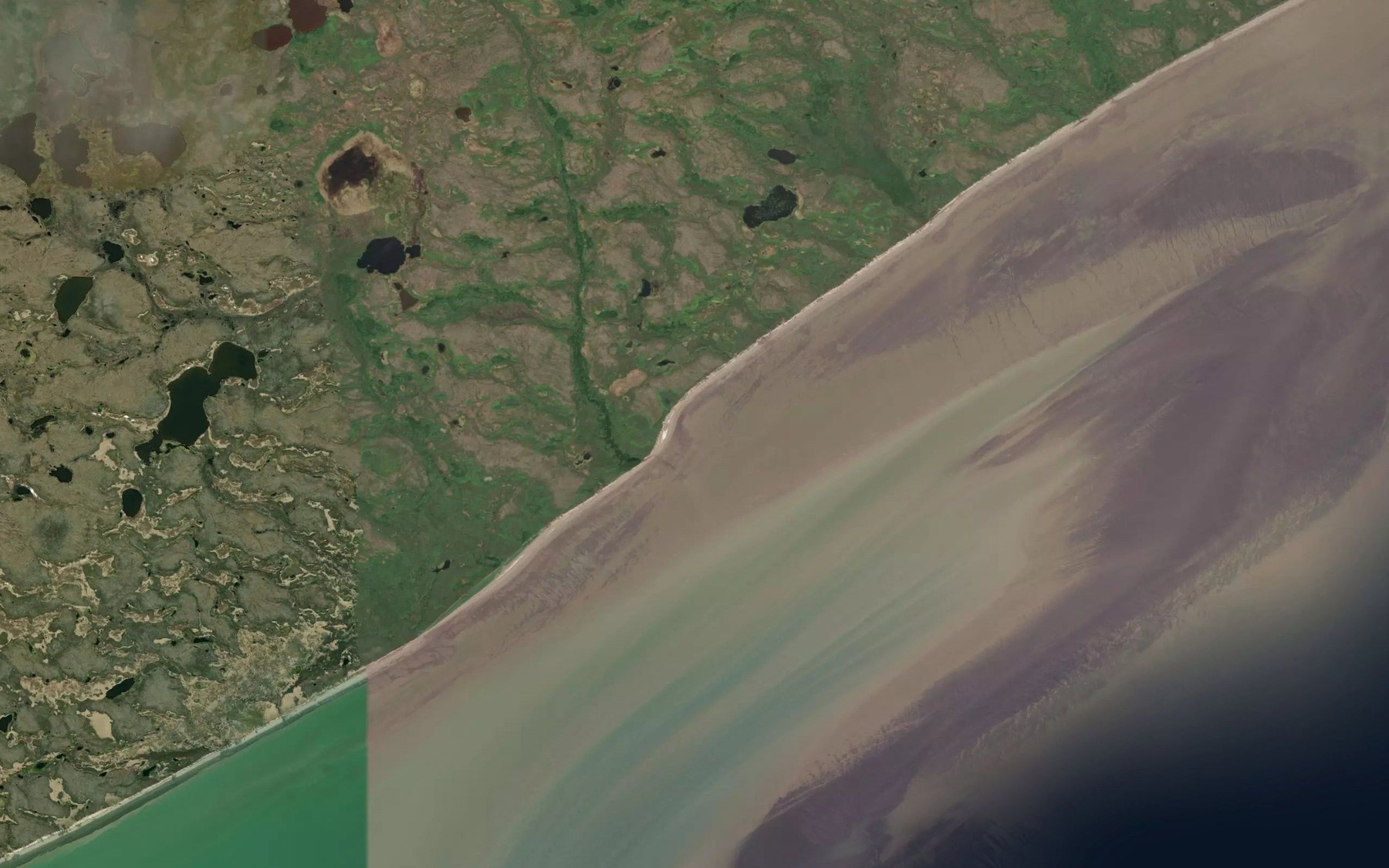Satellite map of the Lake Point
