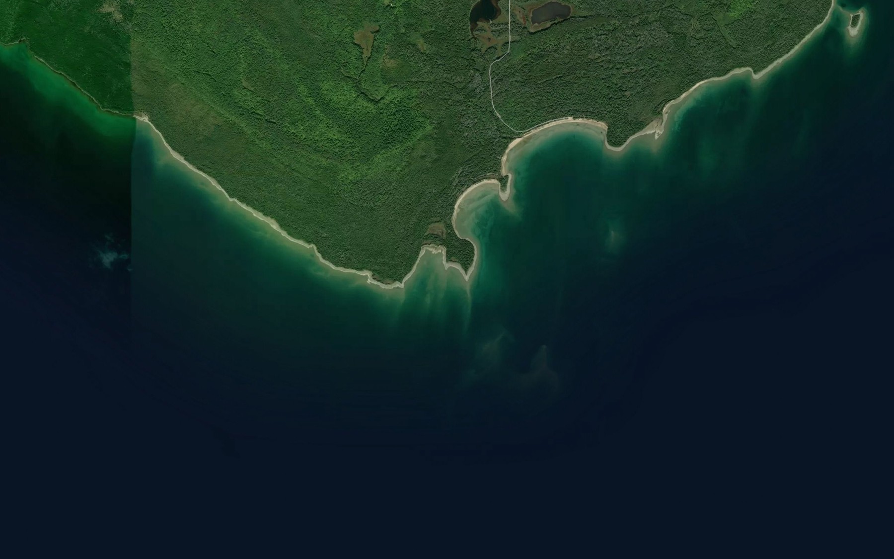 Satellite map of the Doc Hewson Bay