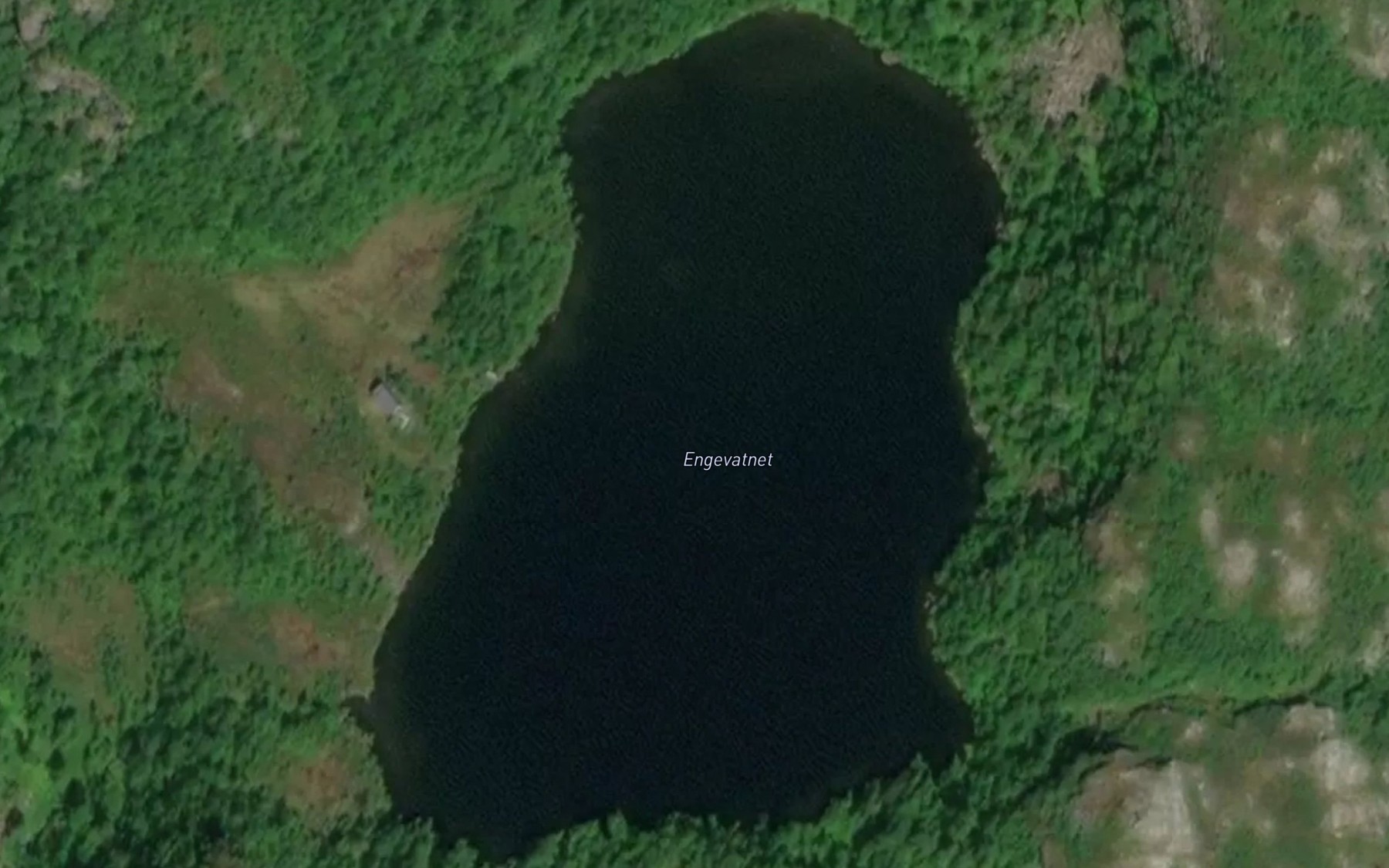 Satellite map of the Vasslivatnet