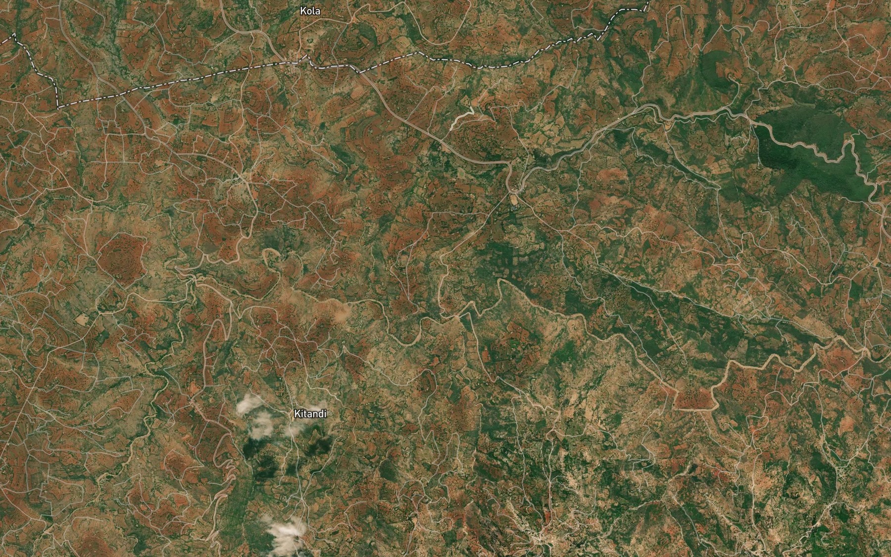 Satellite map of the Uu
