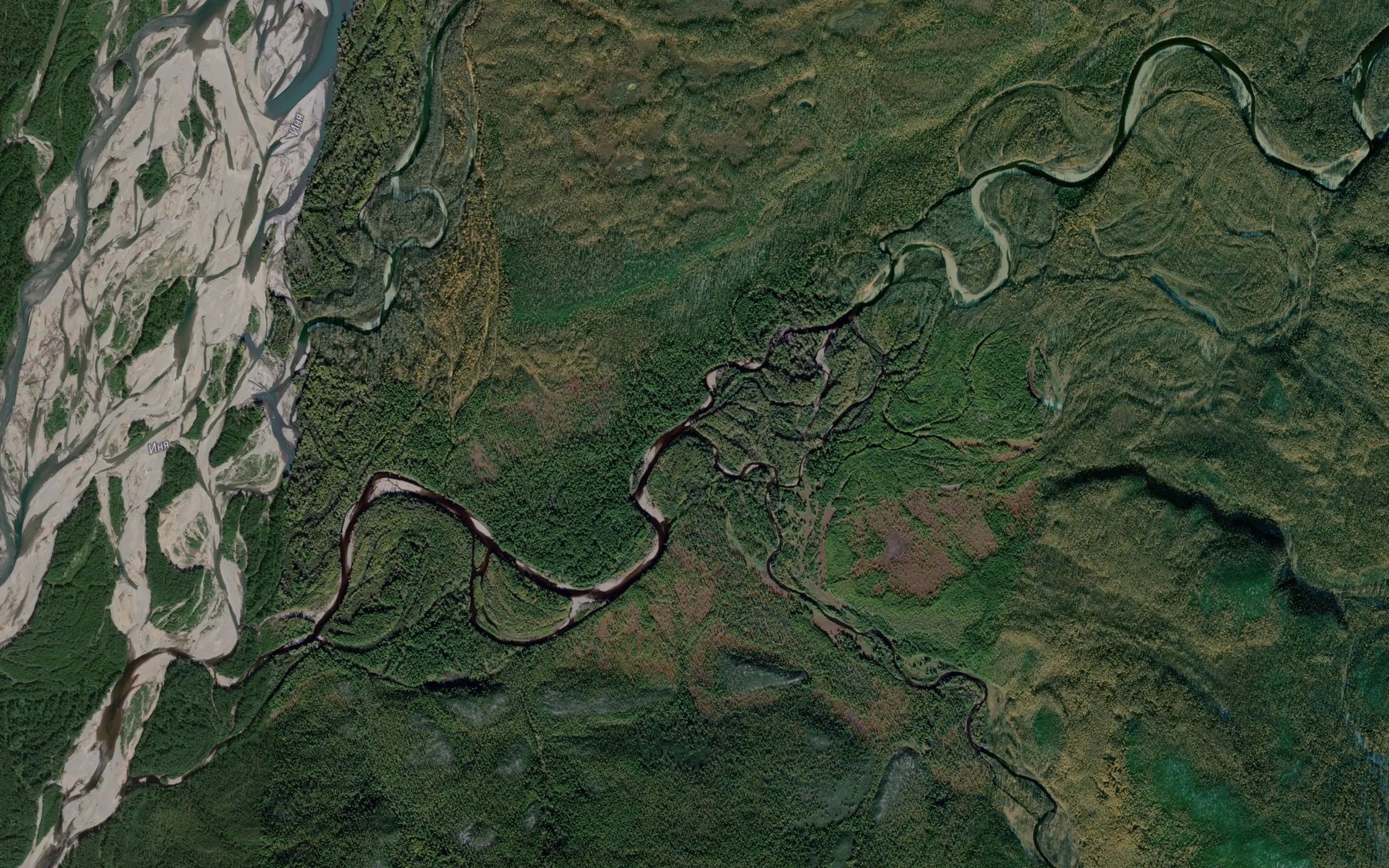 Satellite map of the Mana