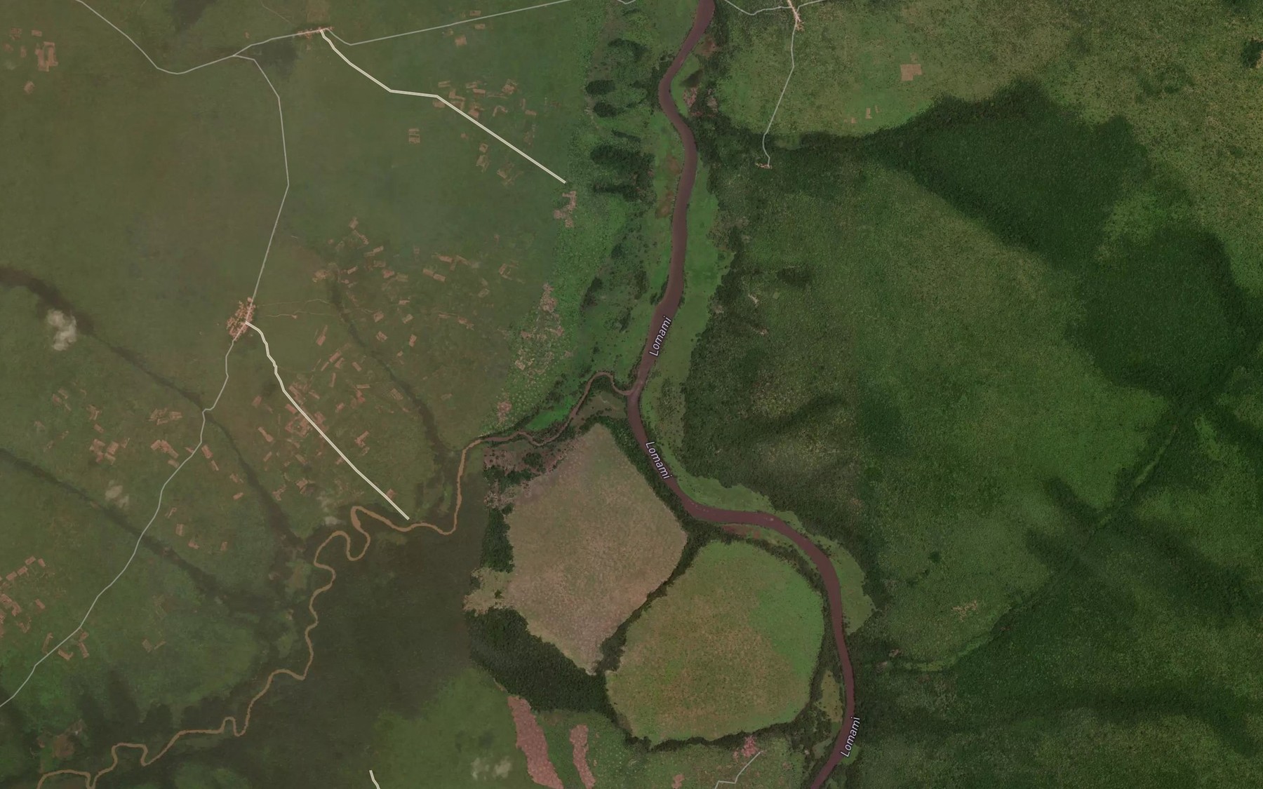 Satellite map of the Lukashi