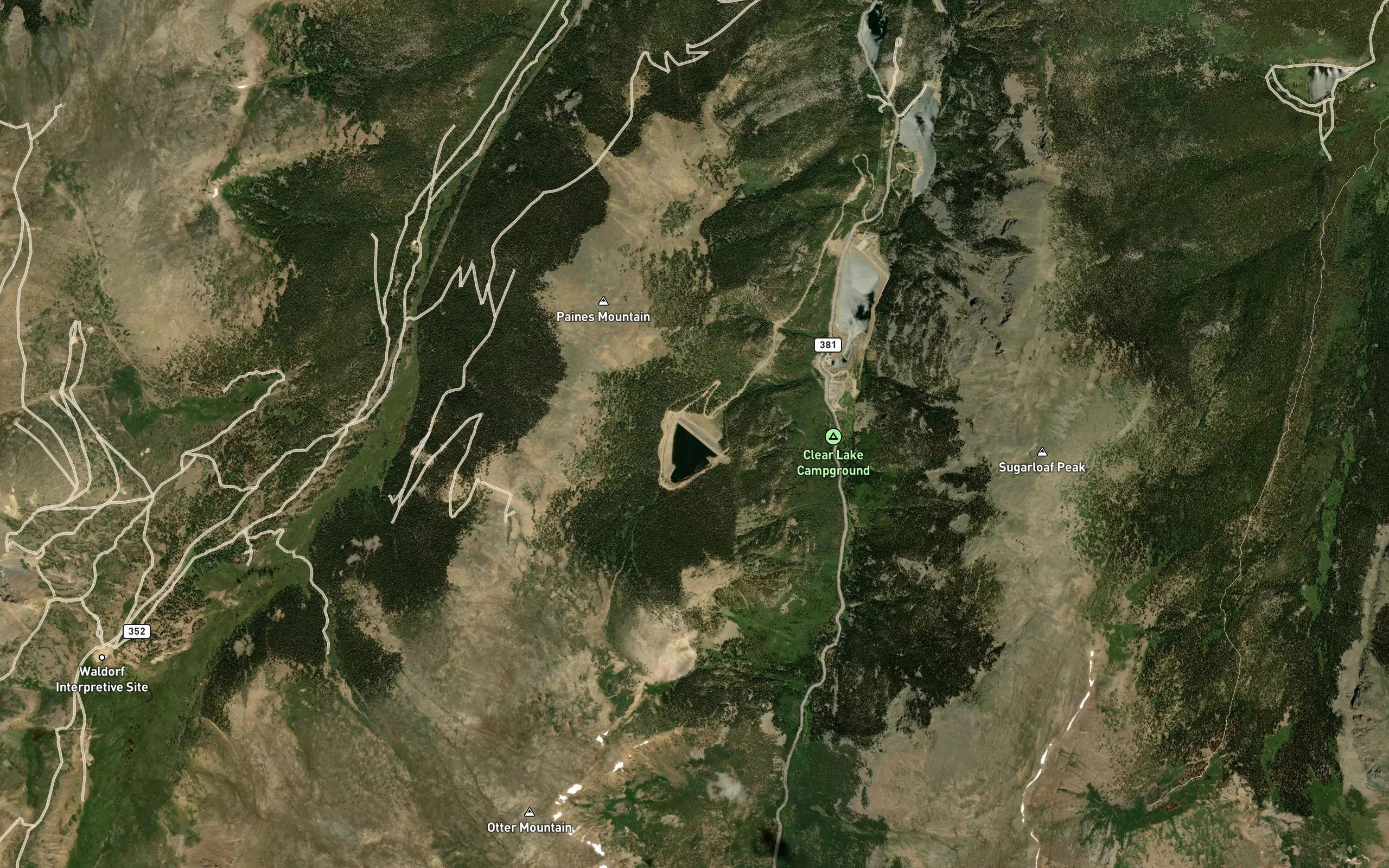 Upper Cabin Creek Reservoir
