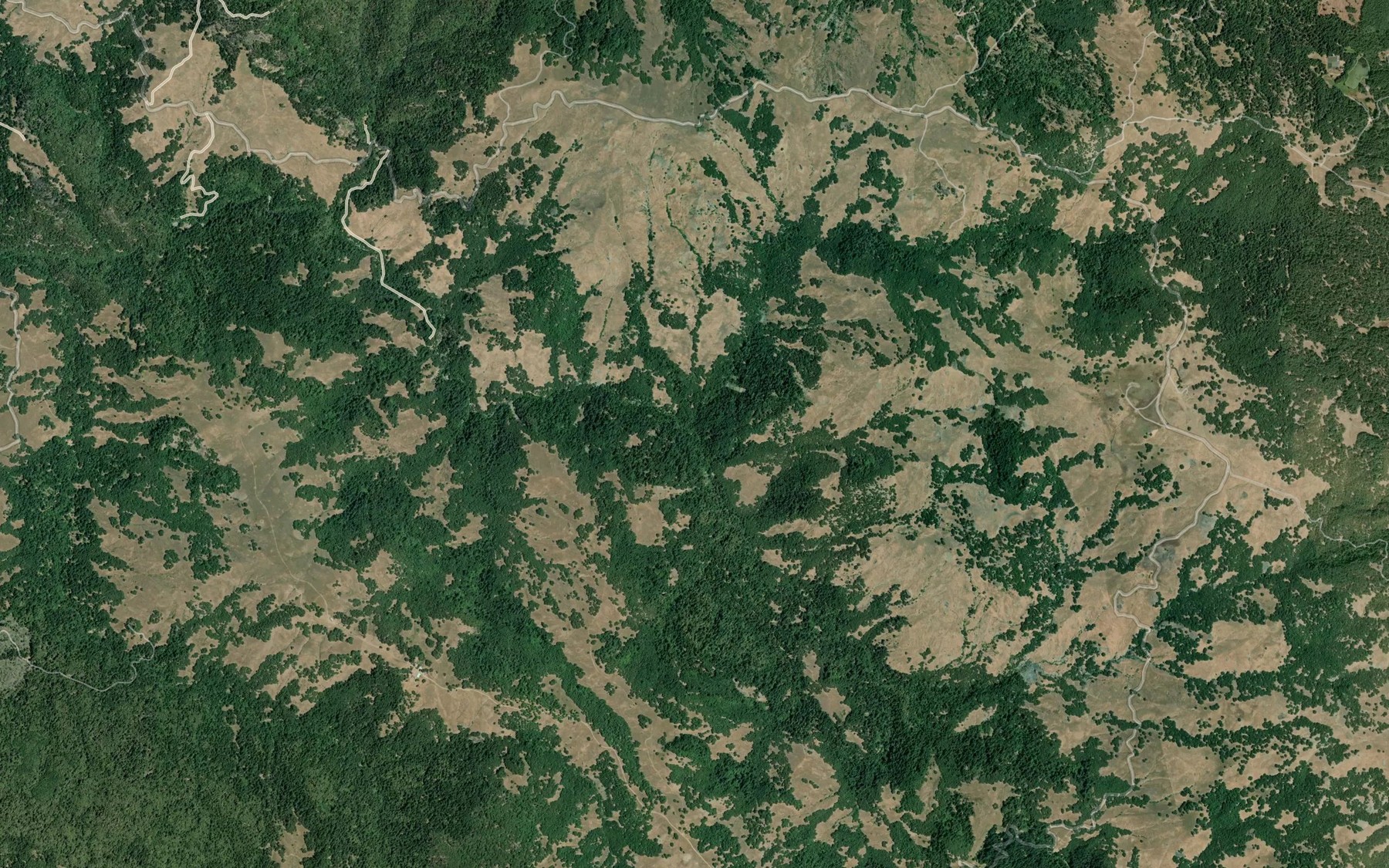 Satellite map of the Freese Creek