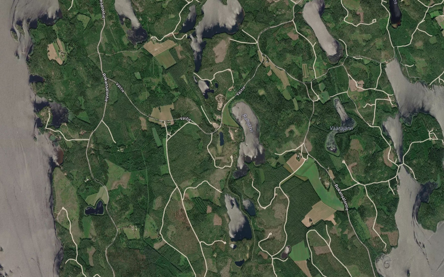 Satellite map of the Pienilampi