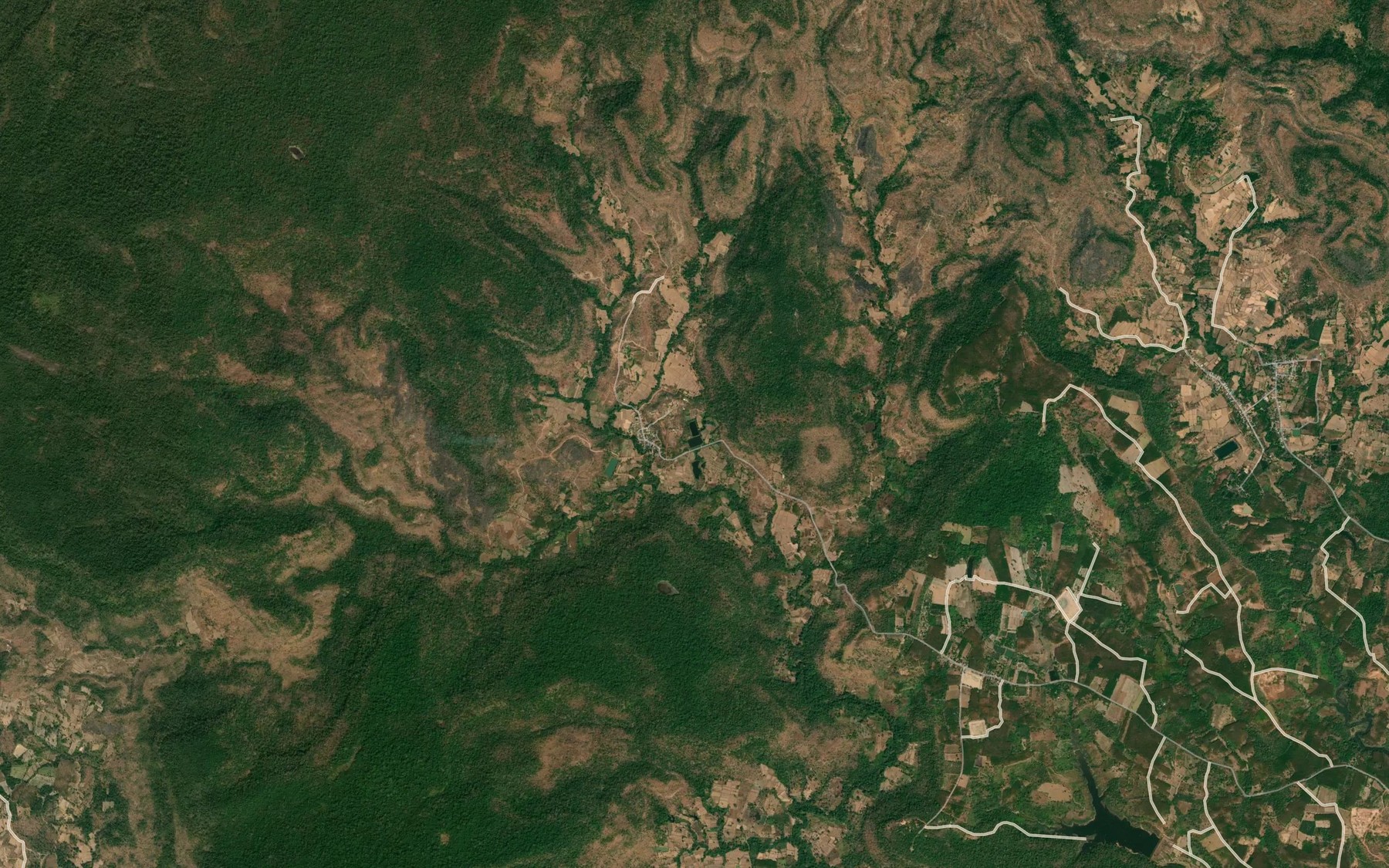 Satellite map of the Nong Hi