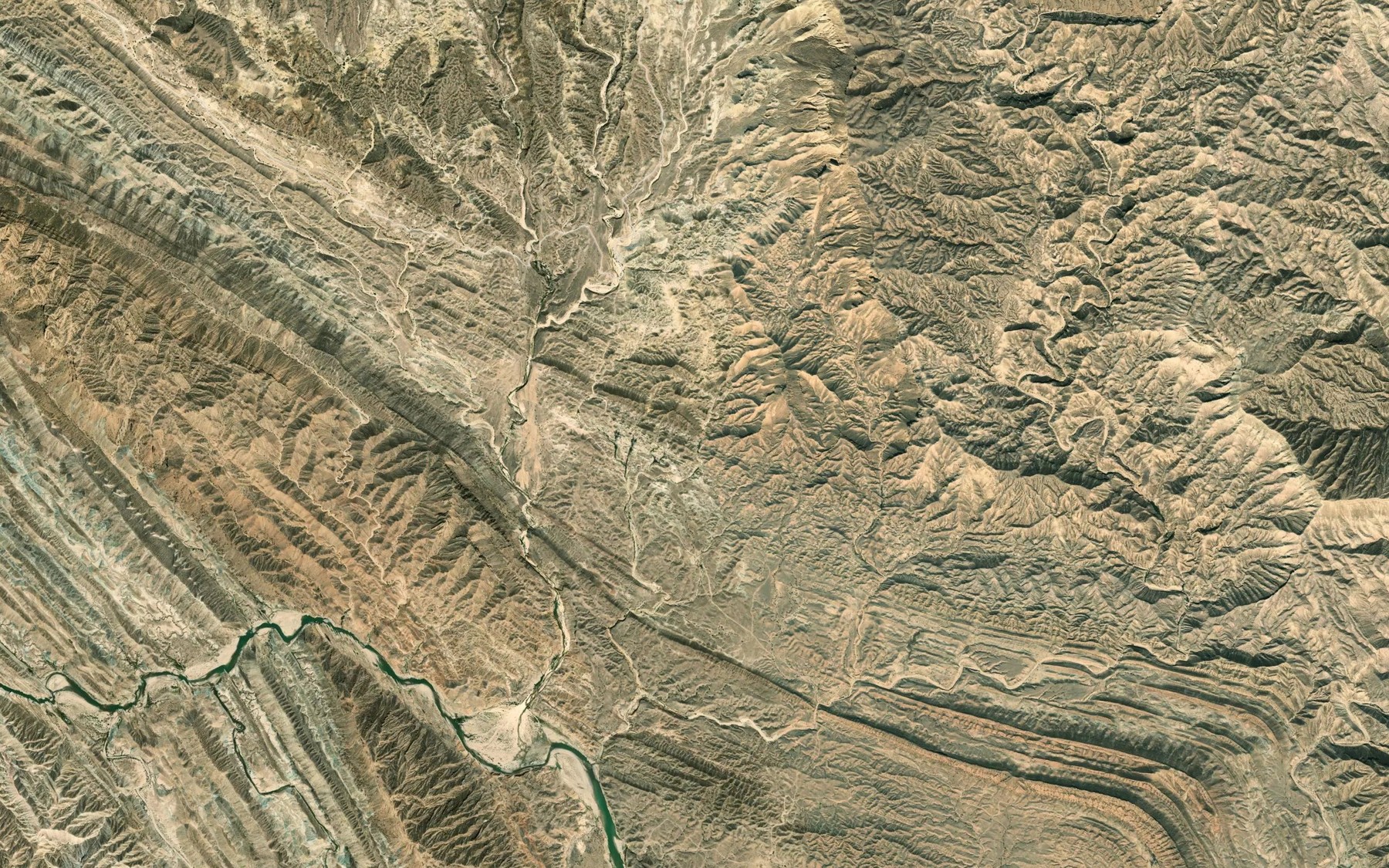 Satellite map of the Cheshmeh-ye Hemmati
