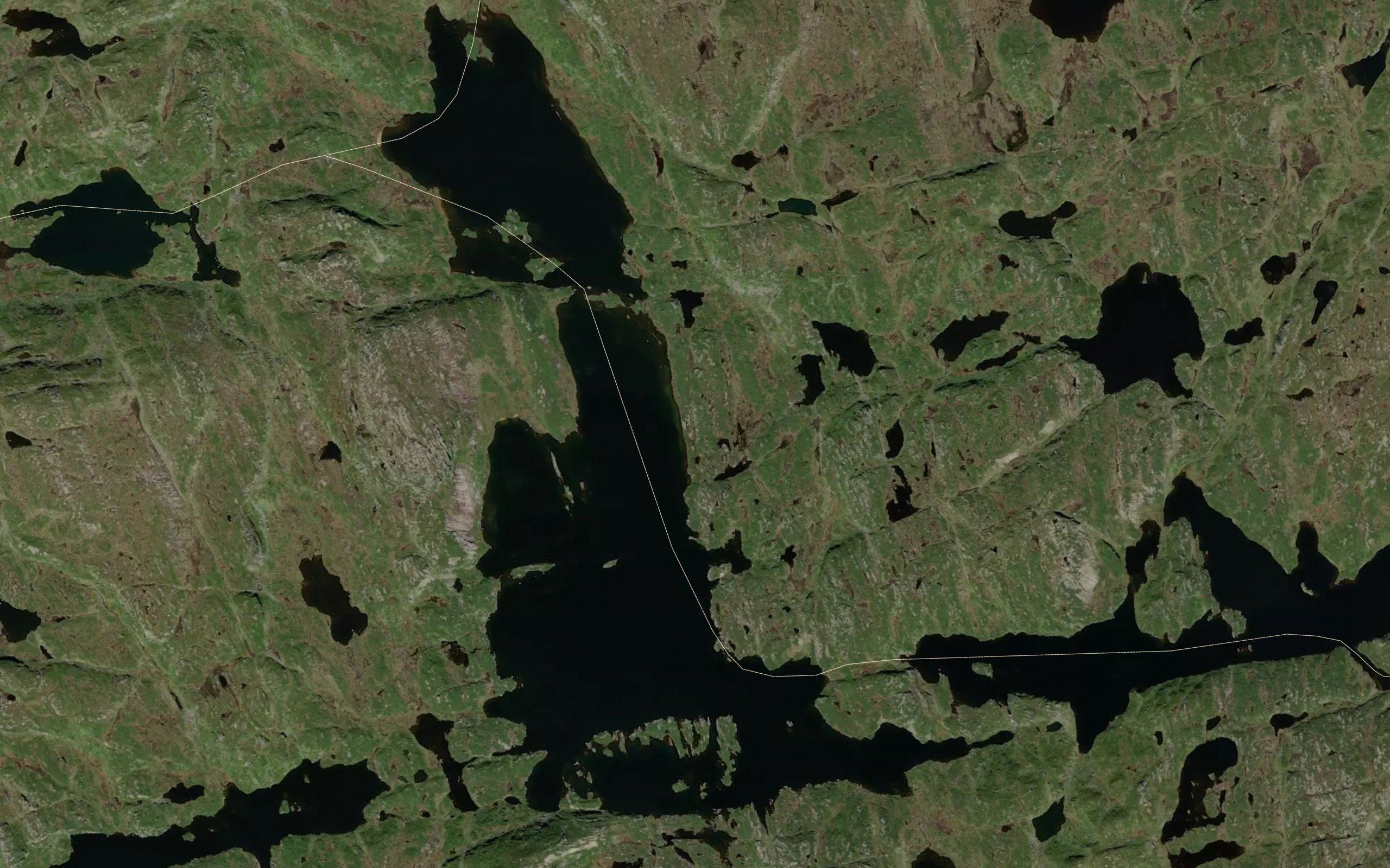 Langsvatnet,vestre