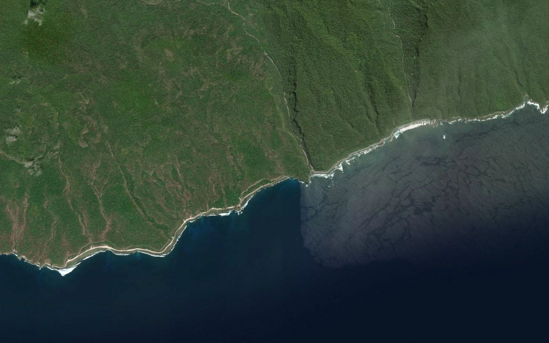 Satellite map of the Sungai Dodo