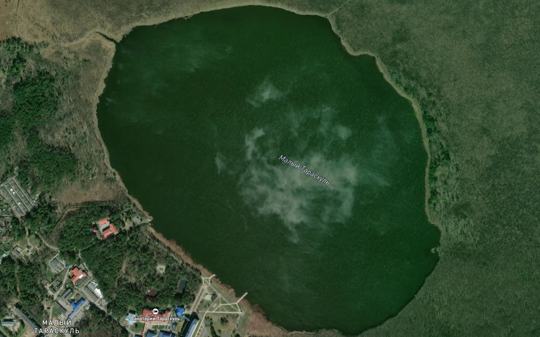 Satellite map of the Ozero Malyy Taraskul'