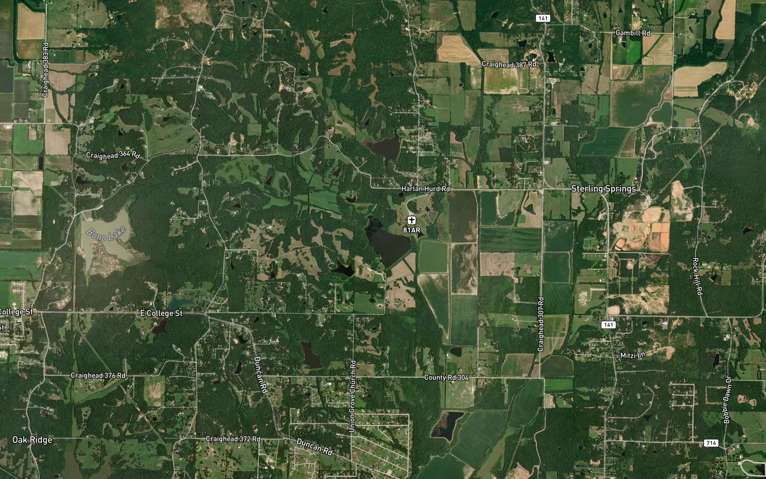 Big Creek Site Seven Reservoir