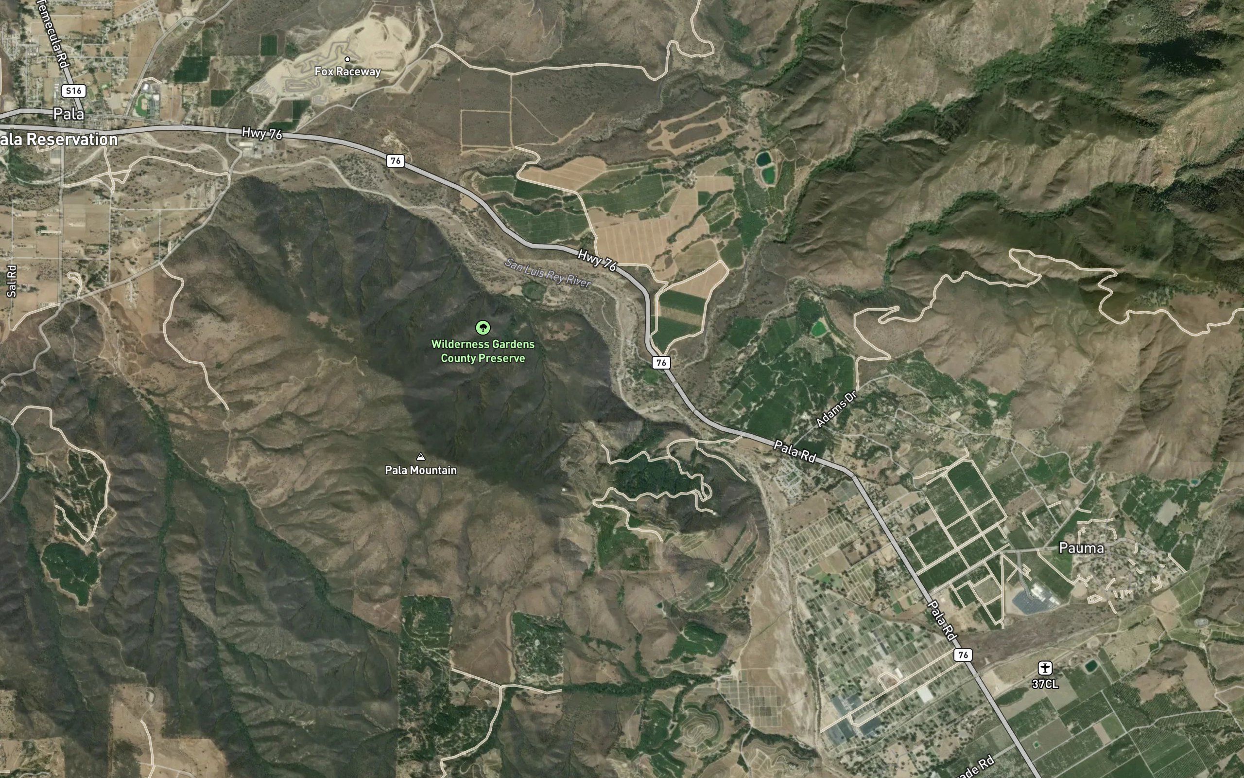 Agua Tibia Creek