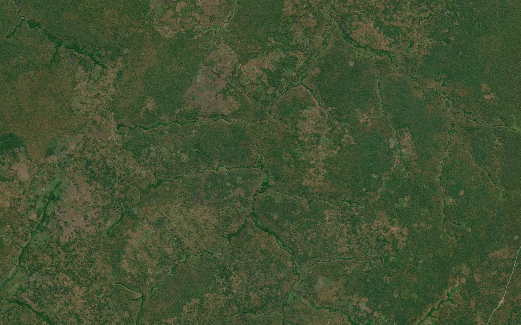 Satellite map of the Kalikande