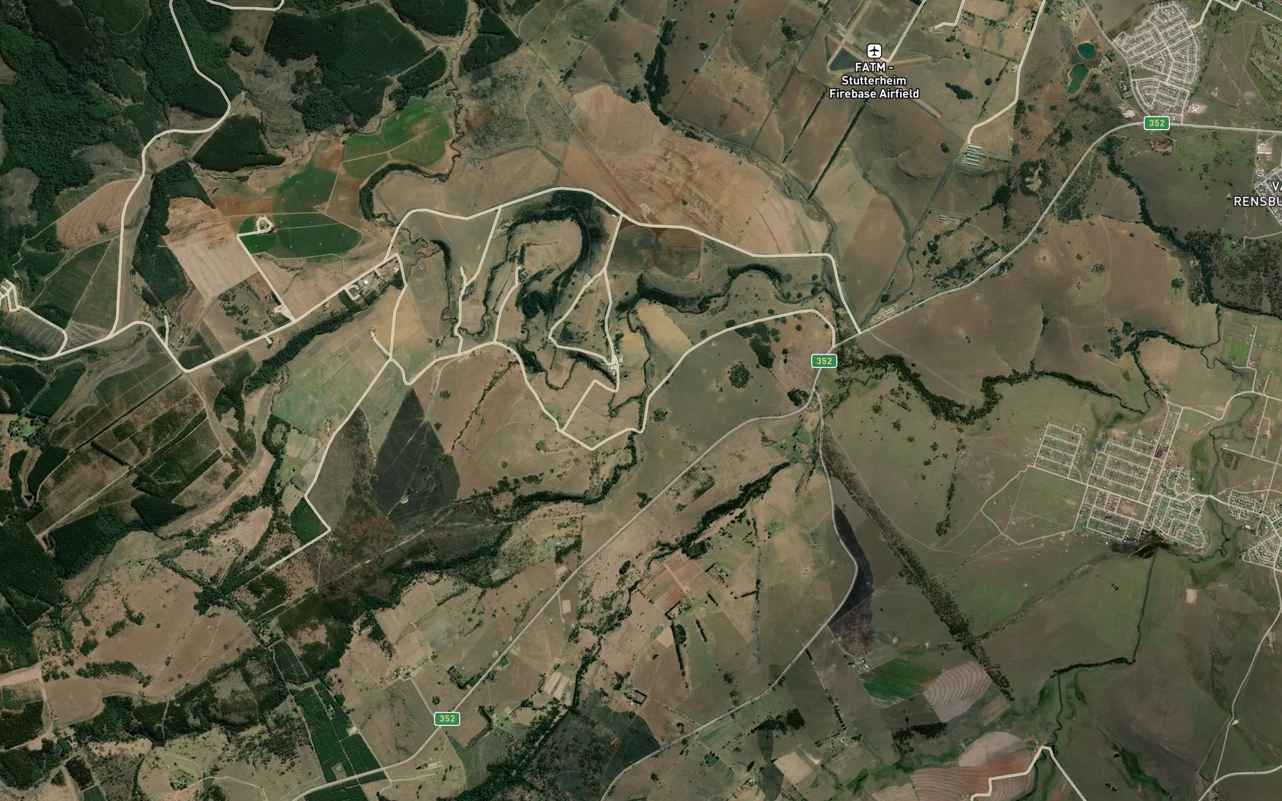 Satellite map of the Nqantosi