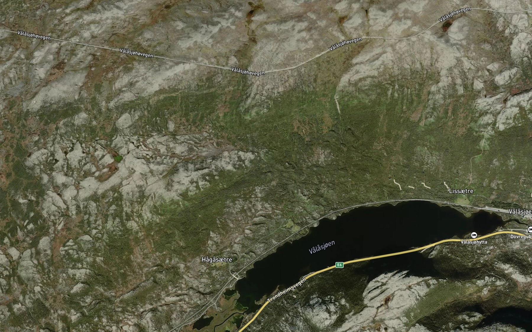 Satellite map of the Sandai