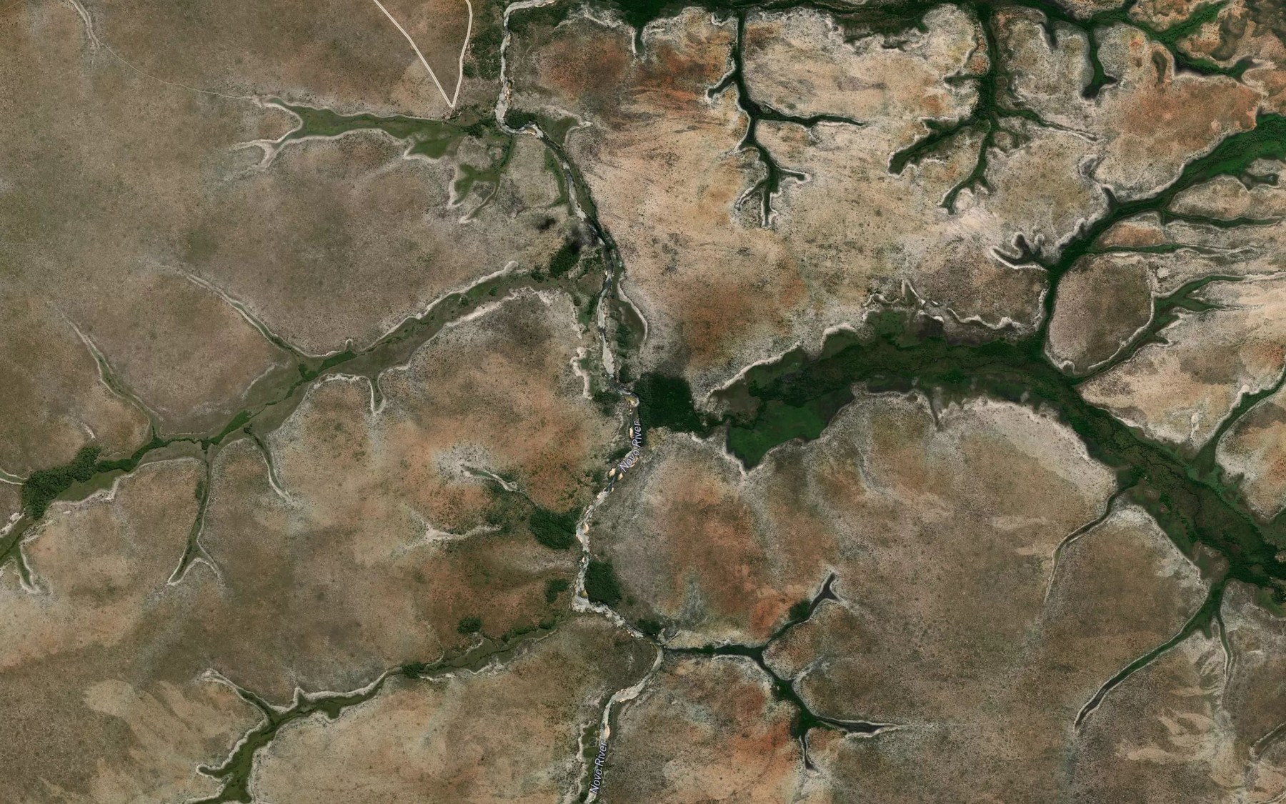 Satellite map of the Corrego Corta Perna