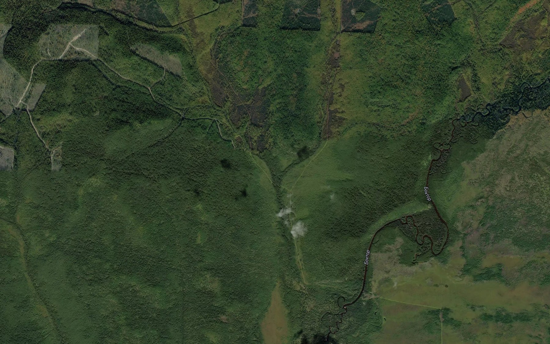 Satellite map of the Pravaya Delaya