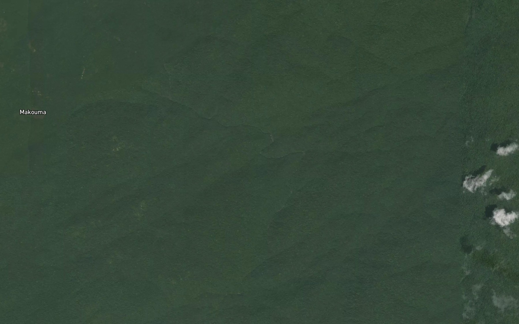 Satellite map of the Timba